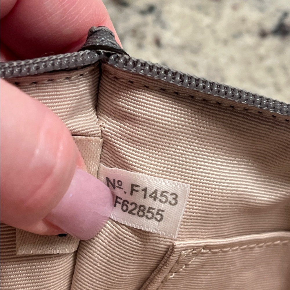 Coach White Lion Novelty Large Darcy Clutch NWOT - Picture 12 of 12